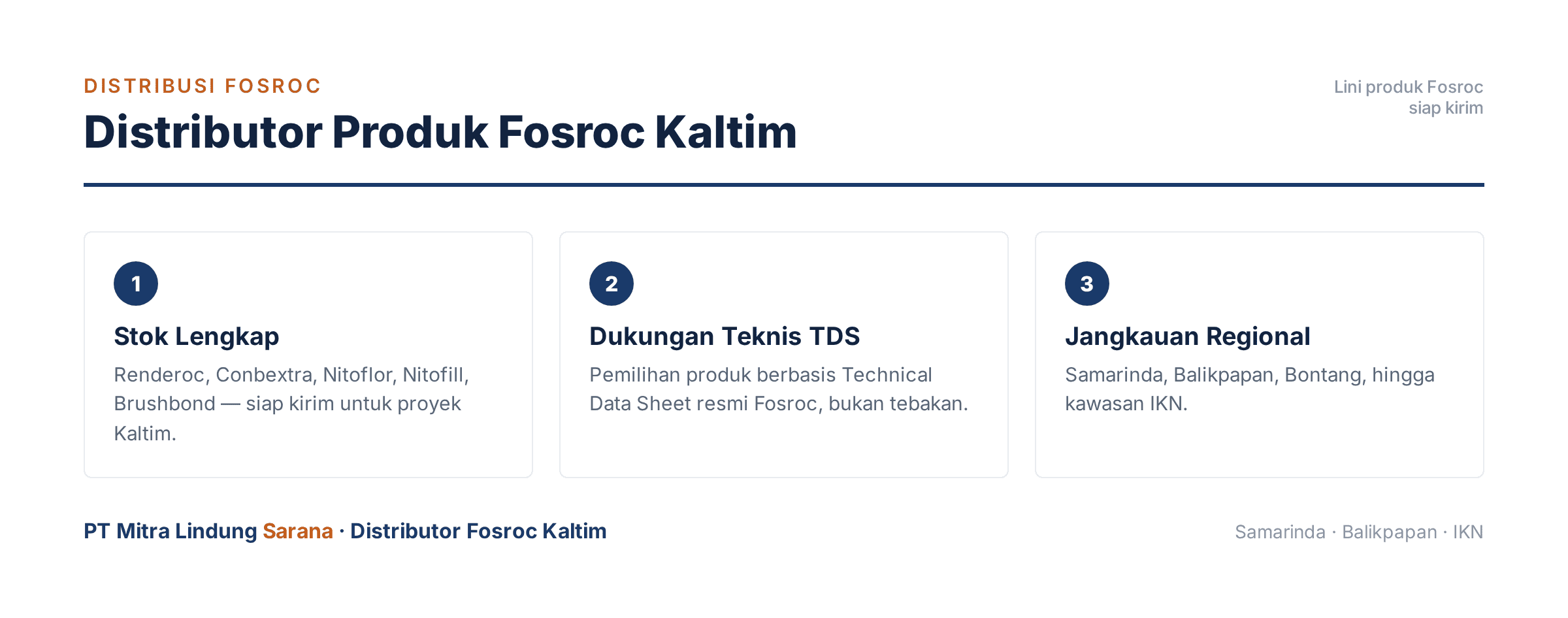 Pertimbangan Umum Material untuk Perbaikan dan Proteksi Beton 1 Infografis teknis Agen & Distributor Produk Fosroc di Kalimantan Timur - PT Mitra Lindung Sarana Kalimantan Timur