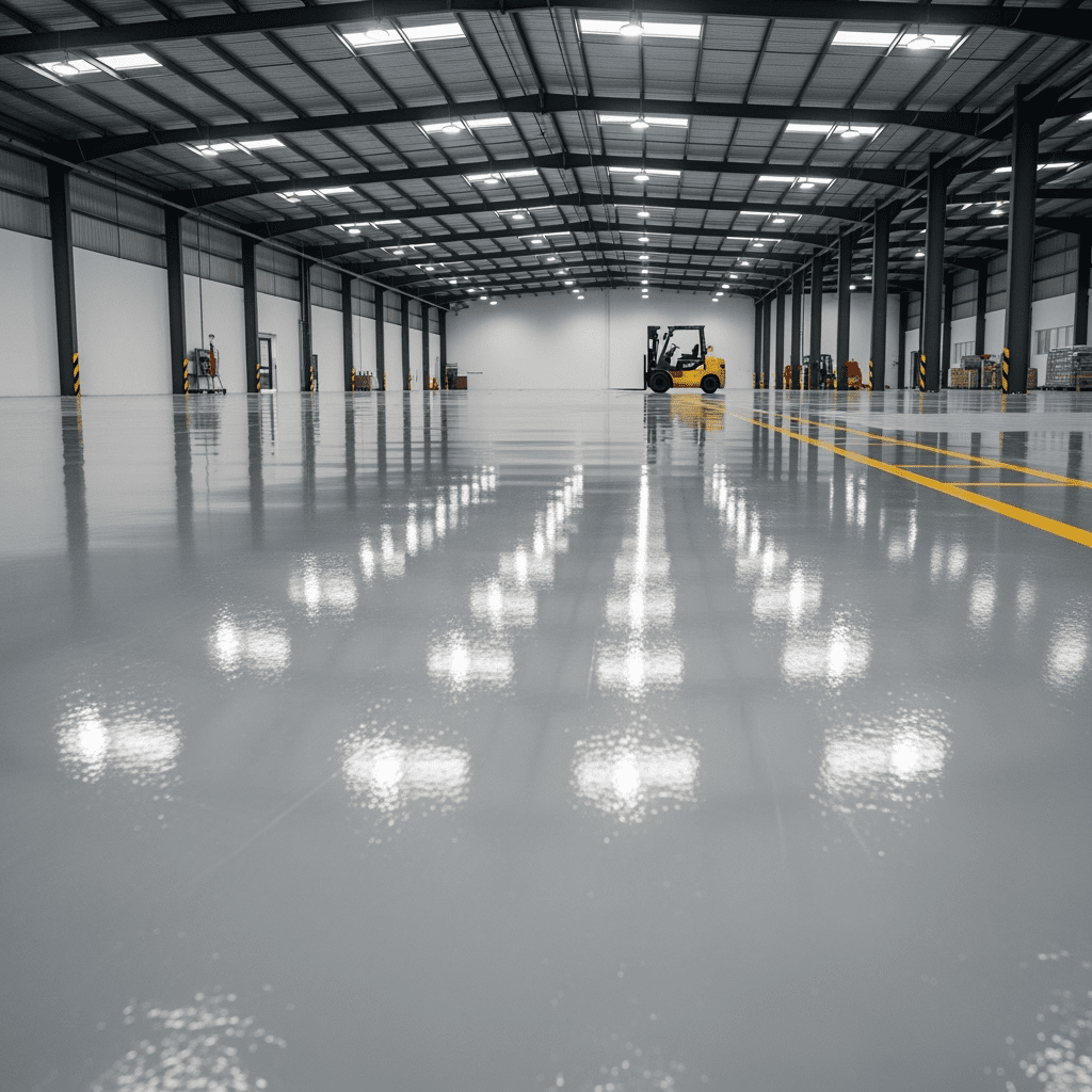 Spesialis Aplikasi Epoxy Lantai Industri