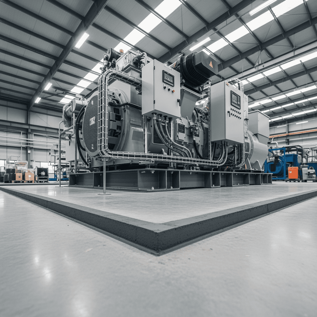 Pentingnya Presisi Grouting Fondasi Mesin Industri