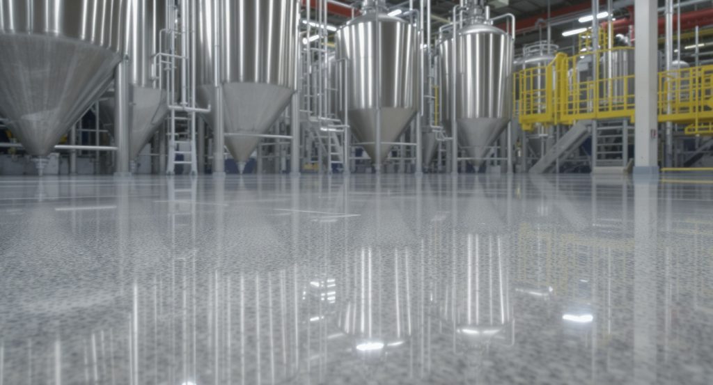 Solusi Lantai Pabrik Kelapa Sawit