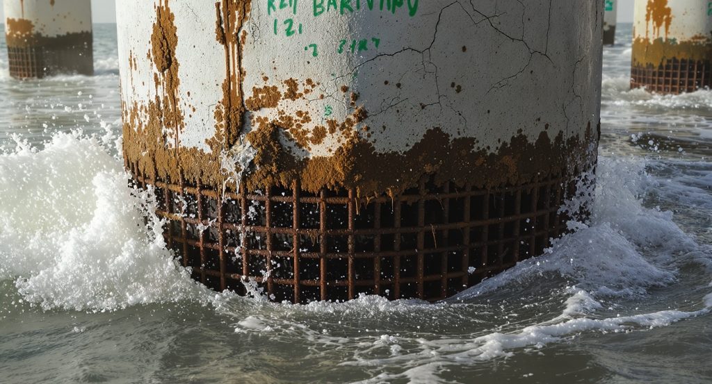 Masalah inti dari korosi beton di lingkungan pesisir