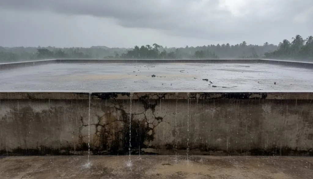 Solusi Waterproofing Kalimantan: Kapan Pakai Membrane Bakar? 5 Atap bangunan yang mulai retak
