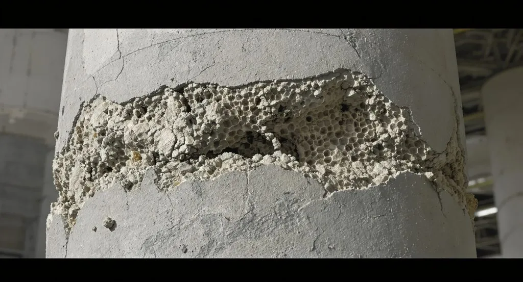 Perbaikan Beton Keropos: Panduan Lengkap Mengatasi Honeycomb & Spalling 5 Beton Keropos